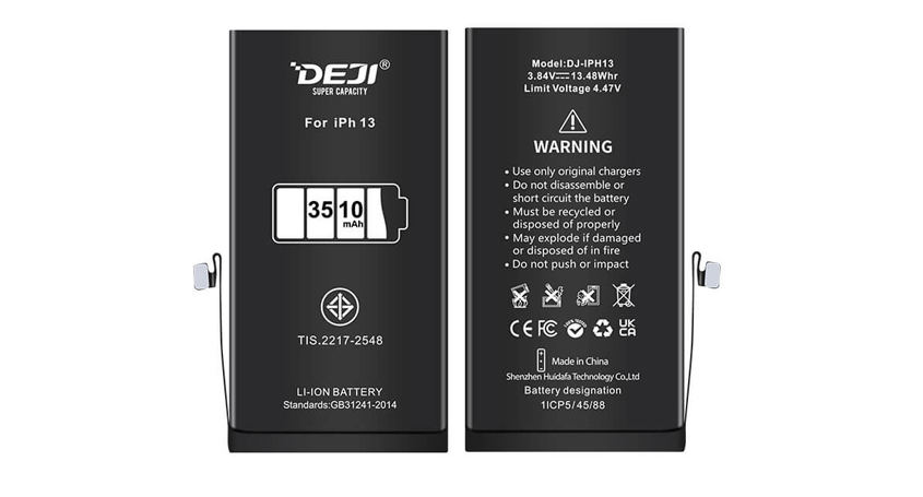 Pin iPhone 13 Dung Lượng cao 3510mAh Deji