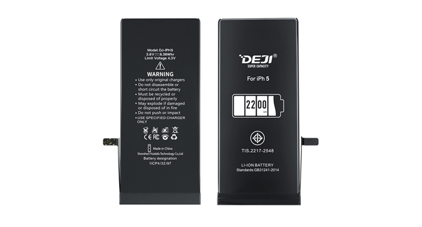 Pin iPhone 5 Dung Lượng cao 2200mAh Deji