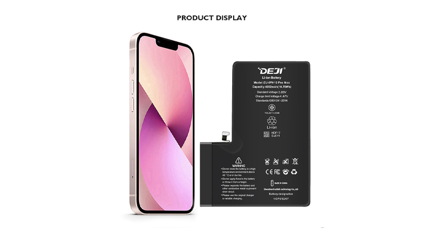 Pin iPhone 13 Pro Max Dung Lượng chuẩn 4352mAh Deji