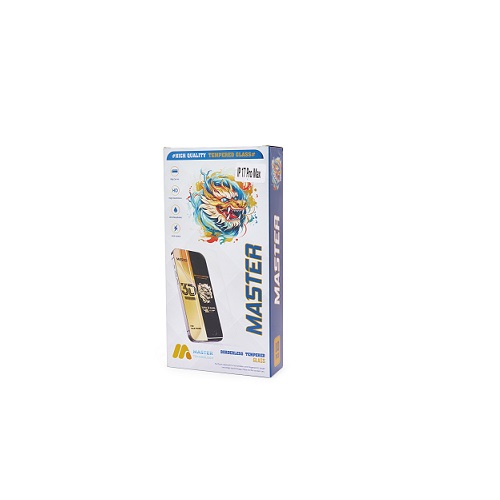 Kính cường lực Master Borderless (Cao Cấp) cho Iphone từ 15 đến 17promax 