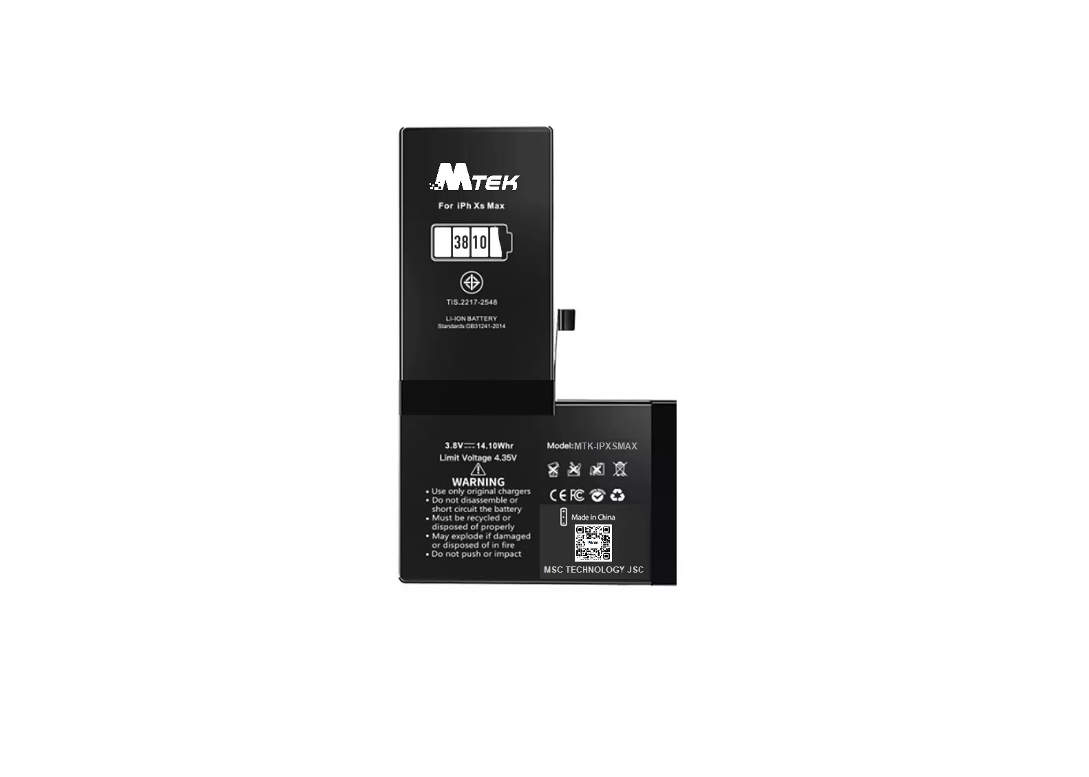 Pin IP MTEK dung lượng cao IPXSMAX