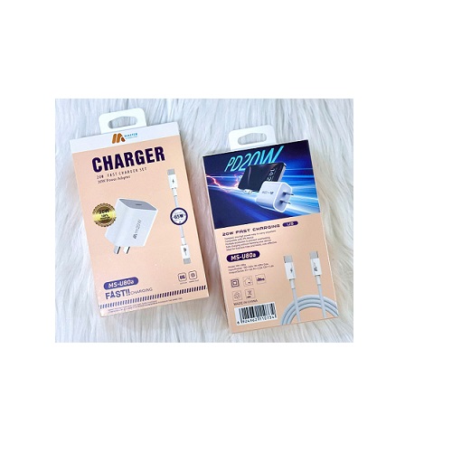Bộ sạc nhanh Master MS U80A ( 20W) ( C to C)
