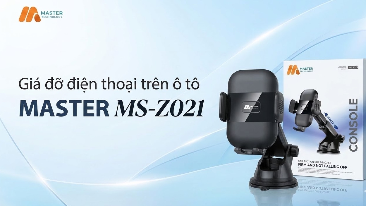 Giá đỡ điện thoại trên ô tô Master MS-Z021 